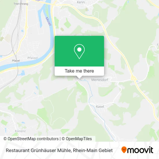 Карта Restaurant Grünhäuser Mühle