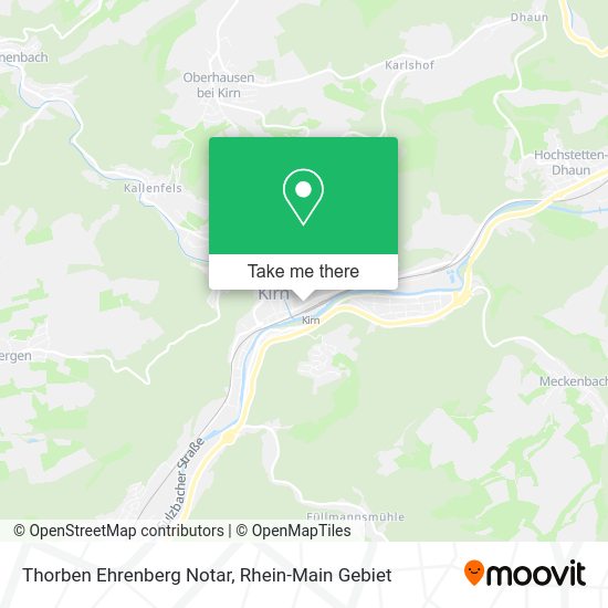 Карта Thorben Ehrenberg Notar