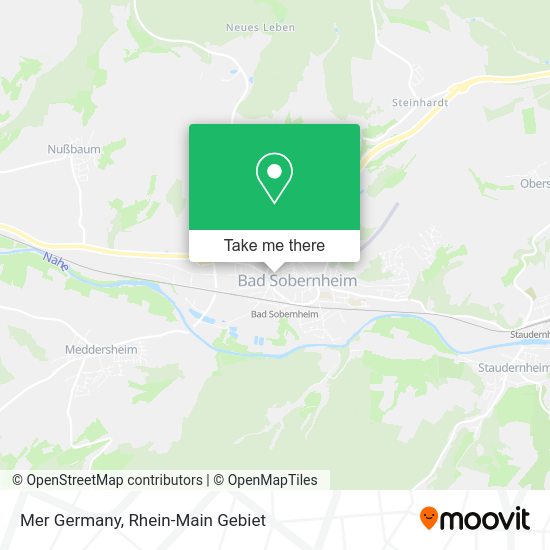Карта Mer Germany