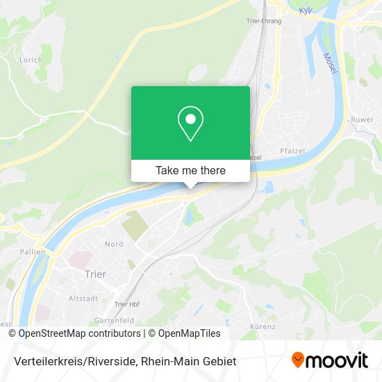 Карта Verteilerkreis/Riverside