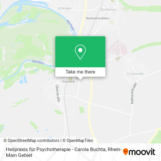 Карта Heilpraxis für Psychotherapie - Carola Buchta