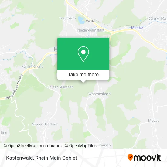 Карта Kastenwald