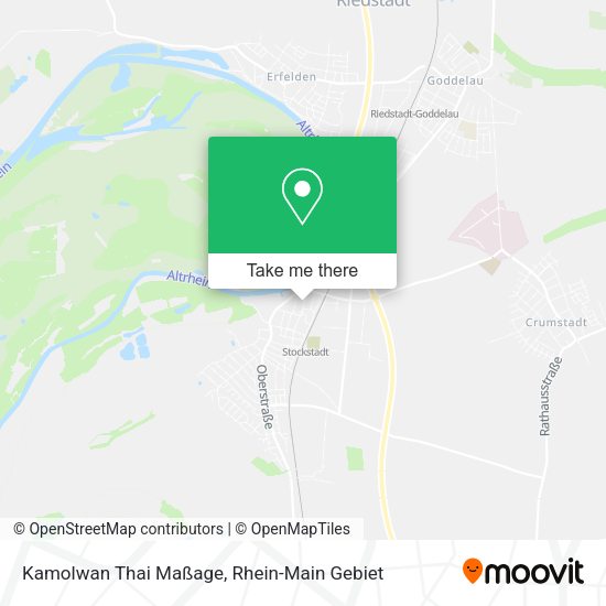 Карта Kamolwan Thai Maßage