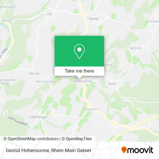 Карта Gestüt Hohensonne