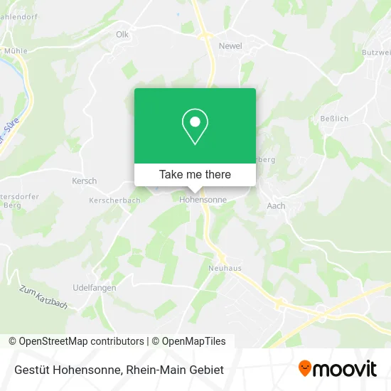 Карта Gestüt Hohensonne