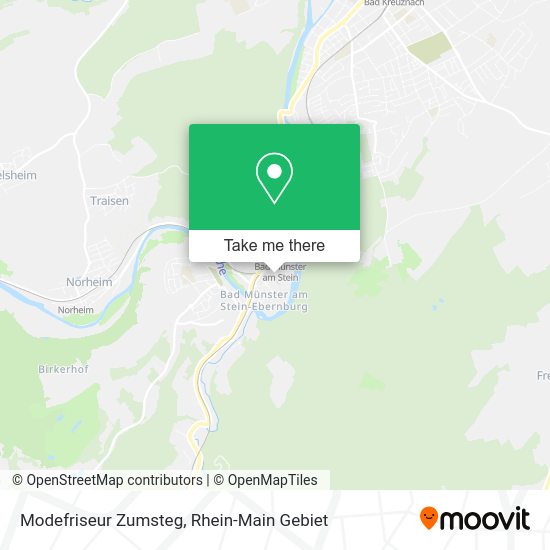 Карта Modefriseur Zumsteg