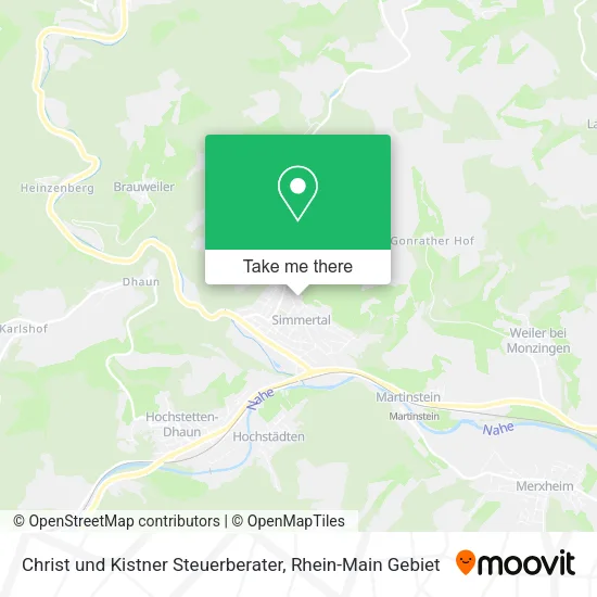 Карта Christ und Kistner Steuerberater