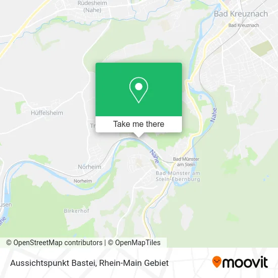 Карта Aussichtspunkt Bastei