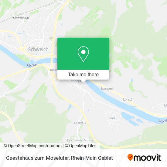 Карта Gaestehaus zum Moselufer