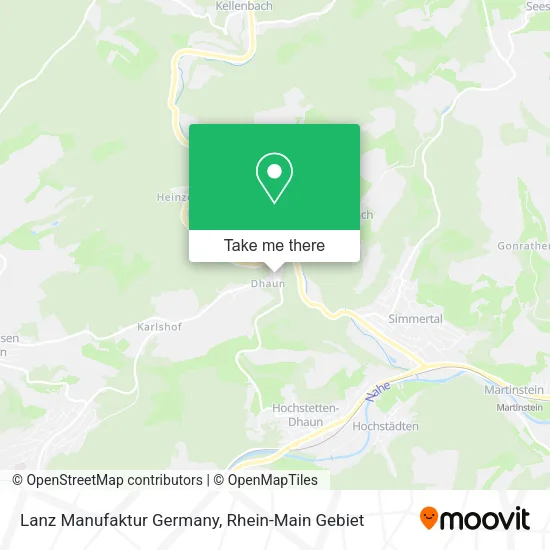 Карта Lanz Manufaktur Germany