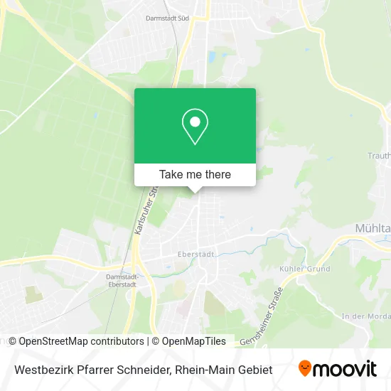 Карта Westbezirk Pfarrer Schneider