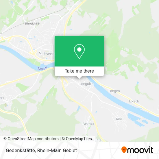 Карта Gedenkstätte