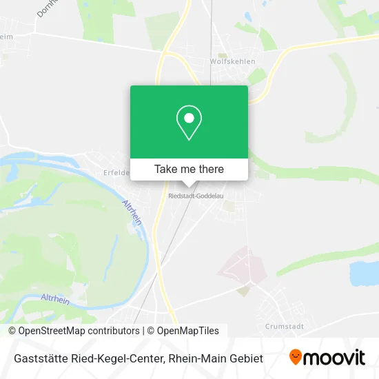 Карта Gaststätte Ried-Kegel-Center