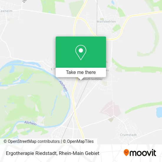 Карта Ergotherapie Riedstadt