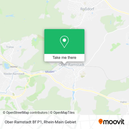Карта Ober-Ramstadt Bf P1
