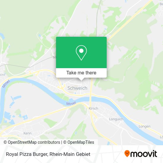 Карта Royal Pizza Burger