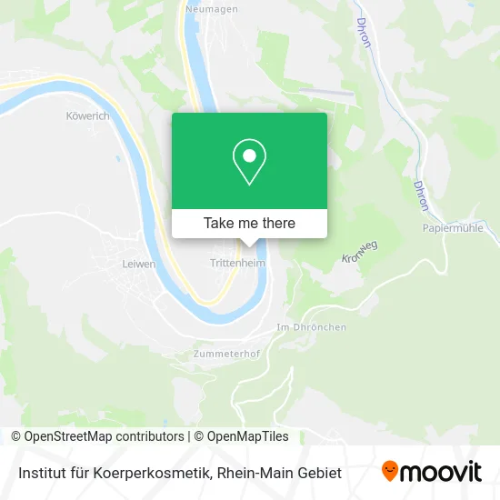 Карта Institut für Koerperkosmetik