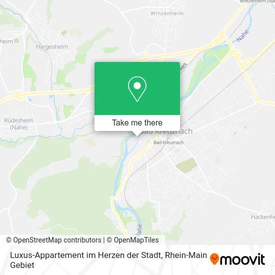Карта Luxus-Appartement im Herzen der Stadt