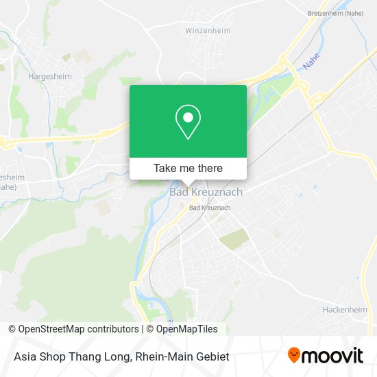 Карта Asia Shop Thang Long