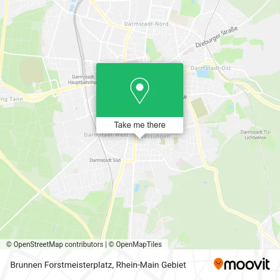 Карта Brunnen Forstmeisterplatz
