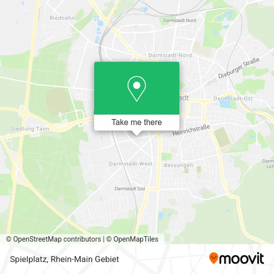 Карта Spielplatz