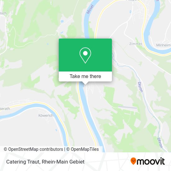Карта Catering Traut