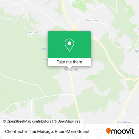 Карта Chonthicha Thai Maßage