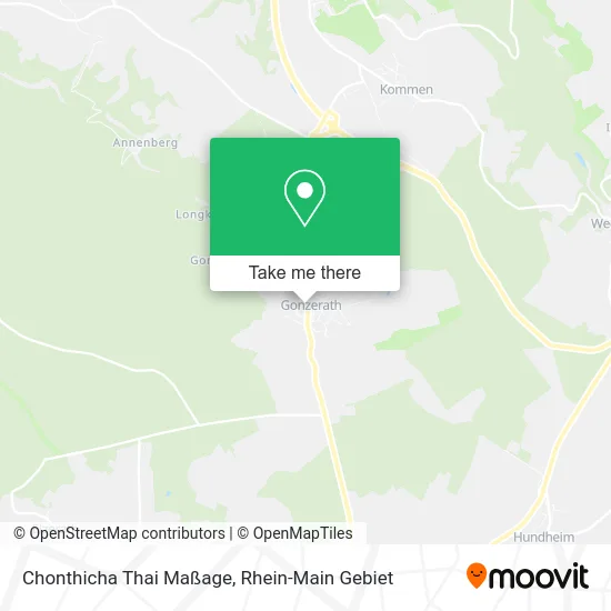 Карта Chonthicha Thai Maßage