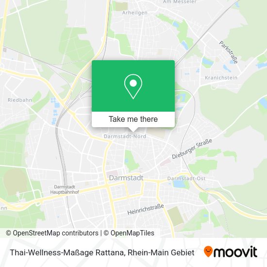 Карта Thai-Wellness-Maßage Rattana