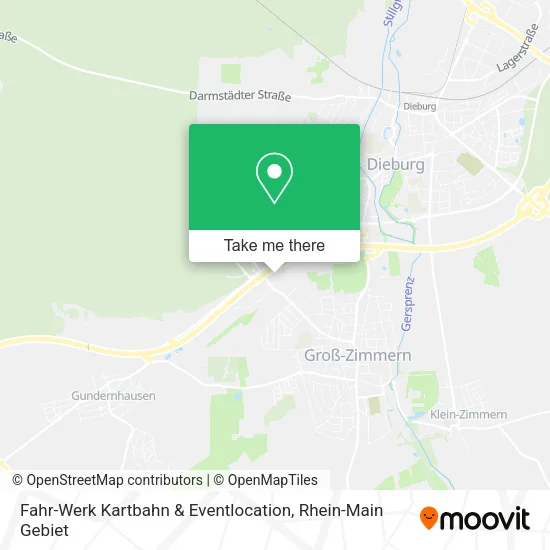 Карта Fahr-Werk Kartbahn & Eventlocation