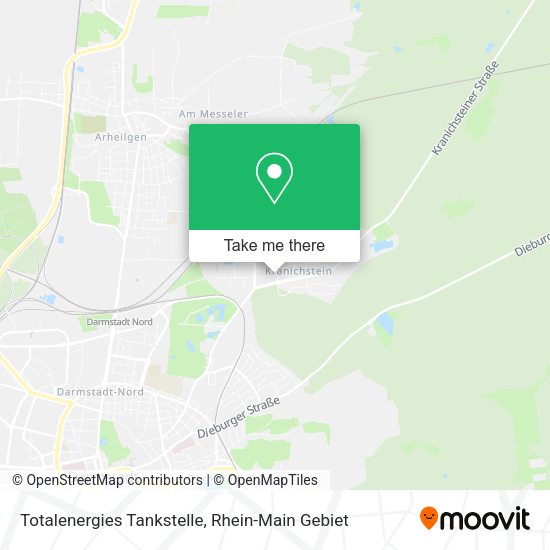 Карта Totalenergies Tankstelle
