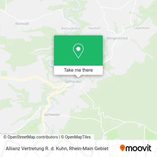 Allianz Vertretung R. d. Kuhn map