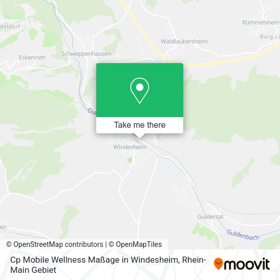 Карта Cp Mobile Wellness Maßage in Windesheim