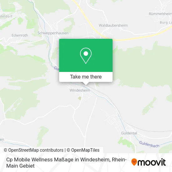 Карта Cp Mobile Wellness Maßage in Windesheim
