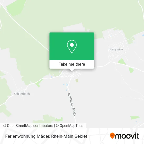 Карта Ferienwohnung Mäder