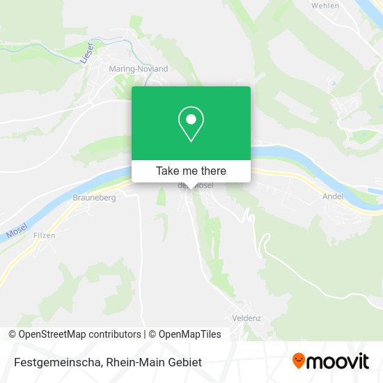 Карта Festgemeinscha