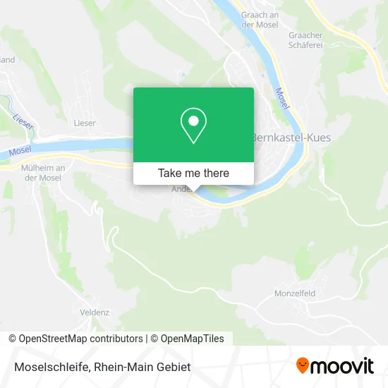 Карта Moselschleife