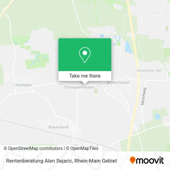Карта Rentenberatung Alen Sejaric