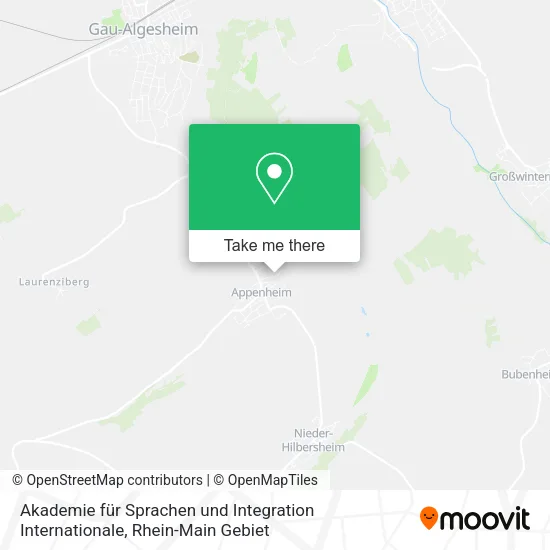 Akademie für Sprachen und Integration Internationale map
