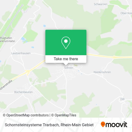 Карта Schornsteinsysteme Trarbach