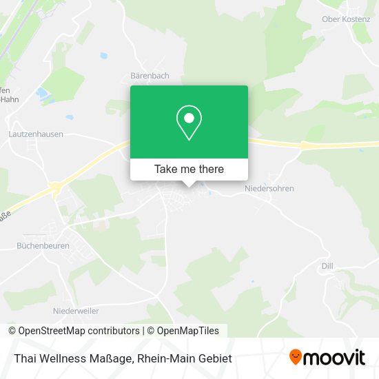 Карта Thai Wellness Maßage