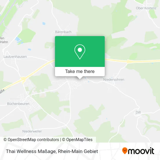 Карта Thai Wellness Maßage