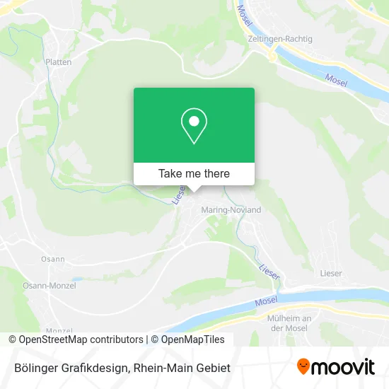 Карта Bölinger Grafikdesign