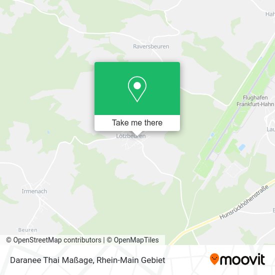 Карта Daranee Thai Maßage