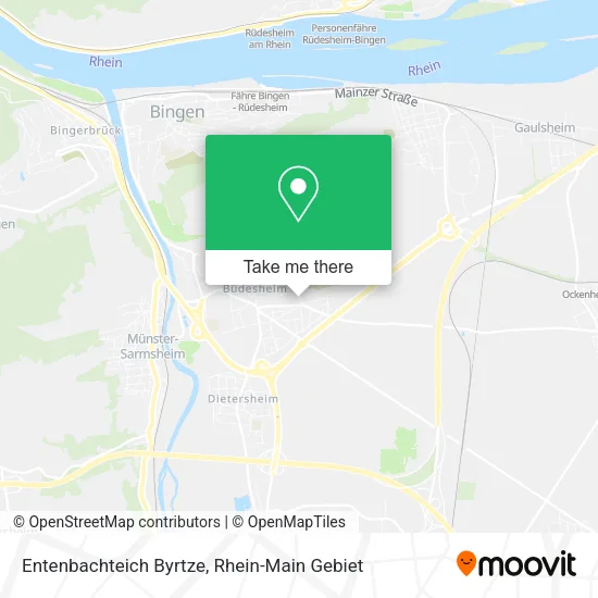 Карта Entenbachteich Byrtze