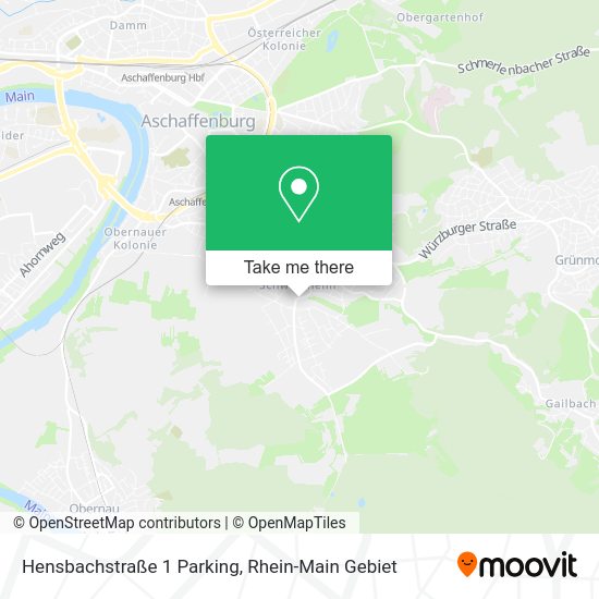 Карта Hensbachstraße 1 Parking