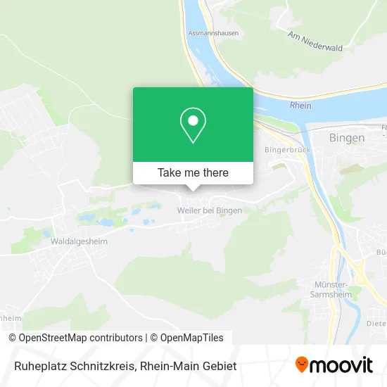 Карта Ruheplatz Schnitzkreis