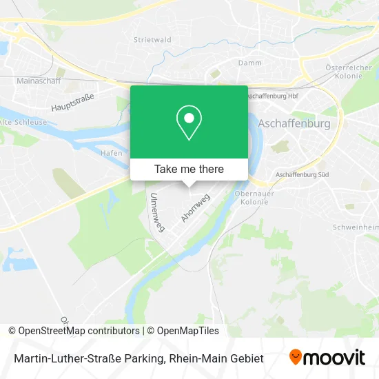 Карта Martin-Luther-Straße Parking
