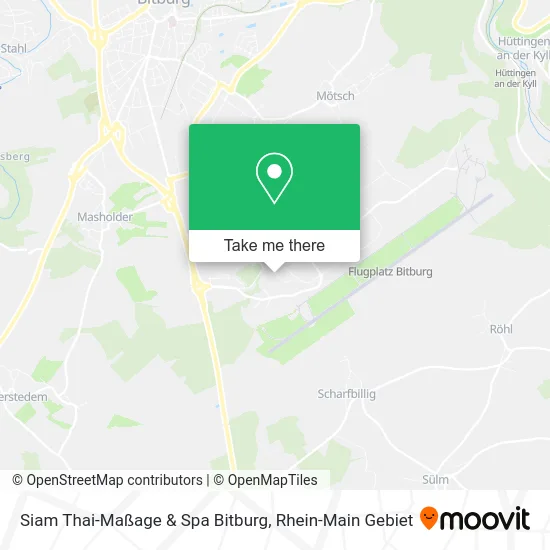 Карта Siam Thai-Maßage & Spa Bitburg