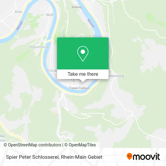 Карта Spier Peter Schlosserei